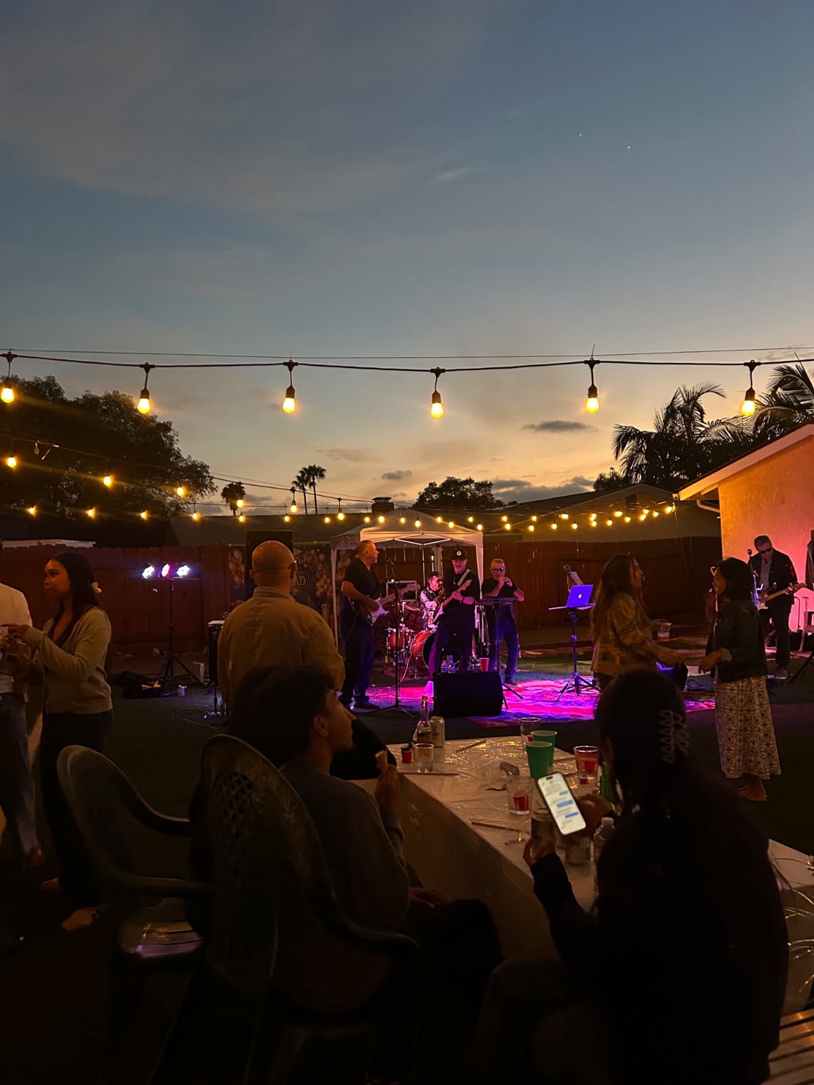 The Dirtbags live at a Bonita graduation party