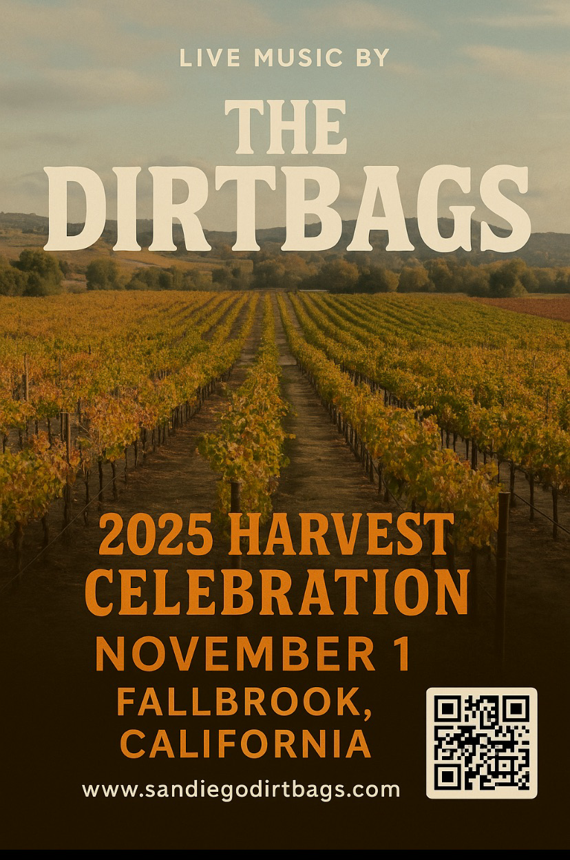 Harvest Celebration Flyer — November 1, 2025, Fallbrook, CA