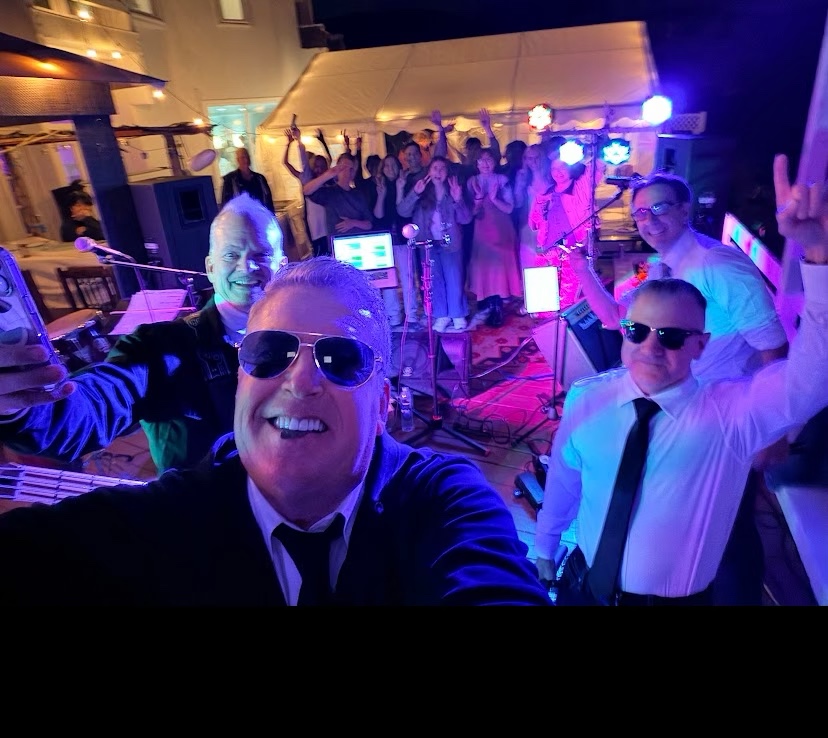 The Dirtbags at a San Diego graduation party